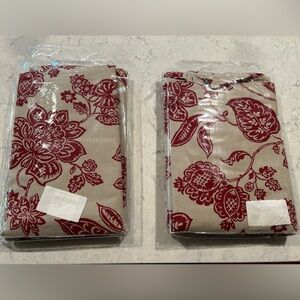 Boho Floral Curtain panels (set of 4)